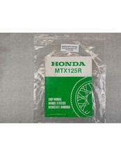 Manuel d'atelier MTX125 R 1988