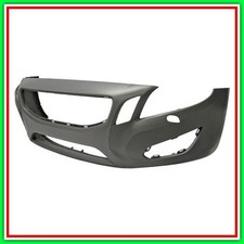 Paraurti Anteriore Con Primer-Con Fori Lavafari-Con Tappo Coprigancio Volvo S60-
