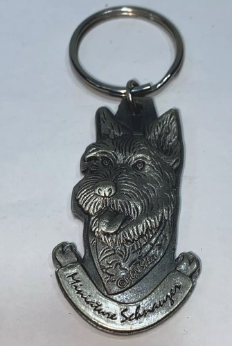 Portachiavi cane schnauzer - cane,