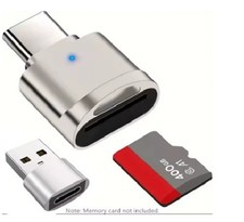 Lettore Schede TF/SD USB‑C