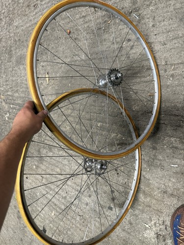 Set ruote pista vintage mozzi