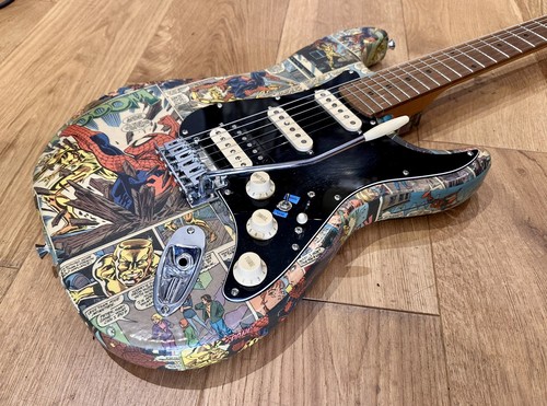 Stratocaster spiderman - stratocaster,