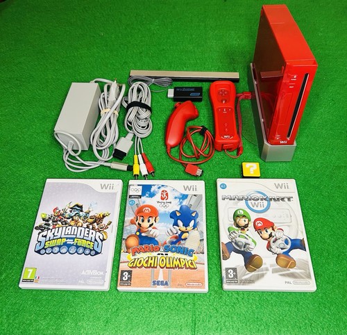 Nintendo wii rossa red - wii,