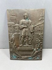 Placca  In Bronzo raffigurante