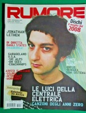 R@R@ RIVISTA MENSILE RUMORE-JONATHAN LETHEM -MUSIC MAGAZINE-PERFECT-RIF.4147