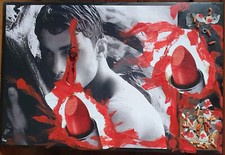 BRUNO LOCCI - "Eroe morto per niente" - opera unica 60x90 - archiviata