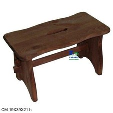 SGABELLO SGABELLINO IN LEGNO
