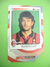 Scheda Telefonica Calciatori Panini Milan 1997-98 Maurizio Ganz  /F13/