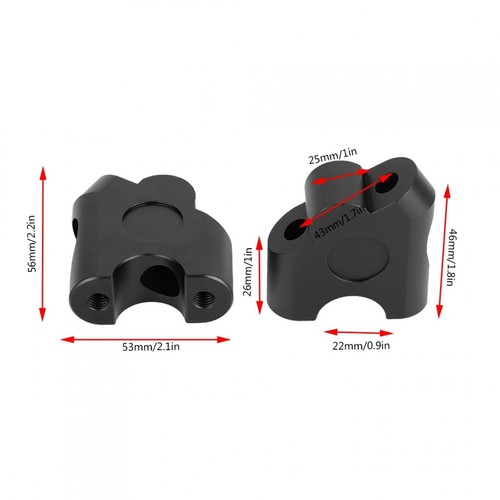 22mm universale moto manubrio - 22mm,