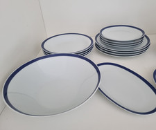 Servizio piatti Bavaria Schirnding vintage in porcellana per 4 persone 15 pezzi