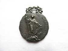 MEDAGLIA S. BERNARDO DA MENTONE PROTETTORE ALPINI E SCIATORI WWII GUERRA