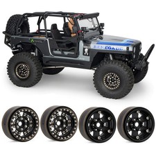 Cerchio ruota ottone pesante 1,9" Beadlock per 1/10 RC Crawle TRX4 Capra SCX10 D90 CC01