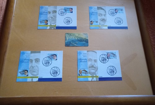 Francobolli cartoline - francobolli, su