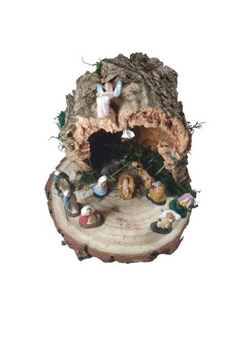 Presepe gro2 legno diam cm - presepe, 15