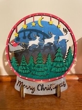 Snowglobe Natalizio Dipinto a
