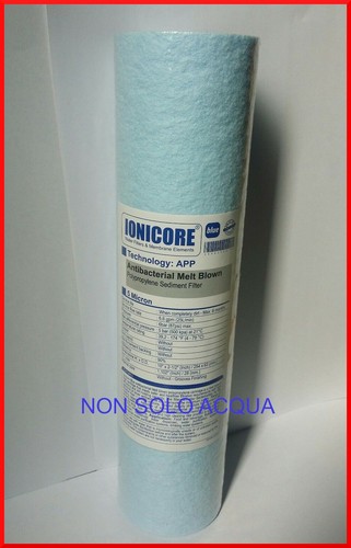 Filtro acqua batteriostatico