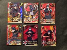 LOTTO - ITACHI UCHIHA -NARUTO KAYOU - SSR + AR + PR + HR -HOLO CARD -NEAR MINT