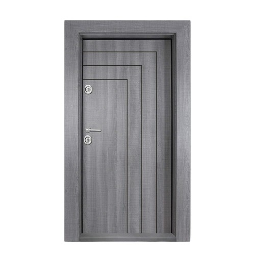 Porta blindata laminata grigia - porta,