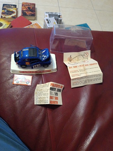 Politoys m599 fiat 595 abarth - fiat,