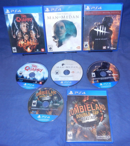 Ps4 the quarry man of - ps4:, quarry,
