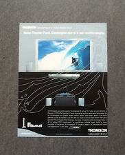 [GCG] K178- Advertising Pubblicità -2003- THOMSON HOME THEATRE PACK