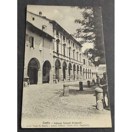 Cartolina cento palazzo - cento,