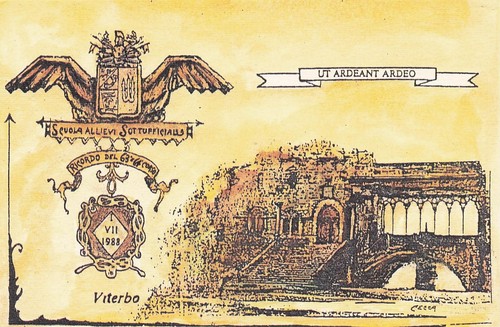 G4124 cartolina viterbo - viterbo, scuola