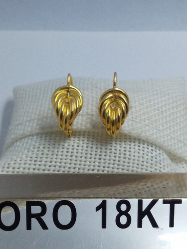 Orecchini oro giallo 750 18 - orecchini,