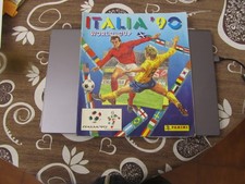 ALBUM DI FIGURINE CALCIATORI ORIGINALE PANINI  ITALIA 90 - NON COMPLETO (354 F.)