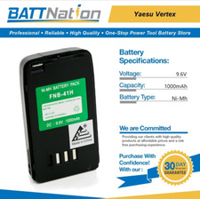 9.6V 1000mAh NiMh battery for