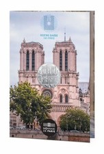 Cartelette 10€ Euros Argent 300/1000 France 2025 Notre Dame de Paris