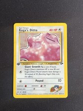Koga's Ditto 10/132 Pokemon