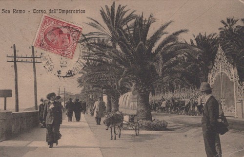Cartolina san remo imperia - cartolina,