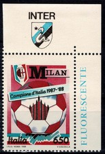 1988 REPUBBLICA MILAN VARIETA' COLORE GIALLO EVANESCENTE 1 VAL MNH MF74058
