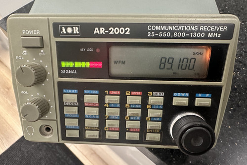 Aor 2002 ricevitore - aor, ar-2002