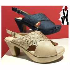 SANDALI DONNA  PLATEAU  CLASSICI ELEGANTI 35  36 37 38 39 40 41 blè beig nero VV