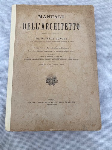 Libro manuale dell - libro, dell'architetto