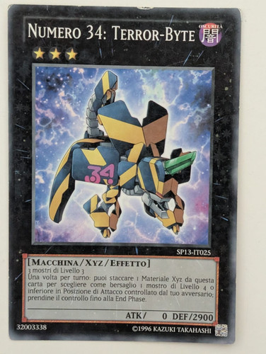 Numero 34 - yu-gi-oh!,