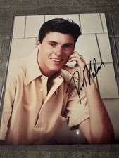 Foto 8x10 firmata Ricky Nelson