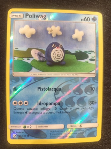 Carta pokémon psa bgs poliwag - pokémon,