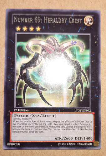 Yugioh number heraldry - yugioh,