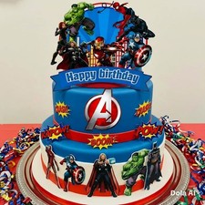 cake topper marvel avengers