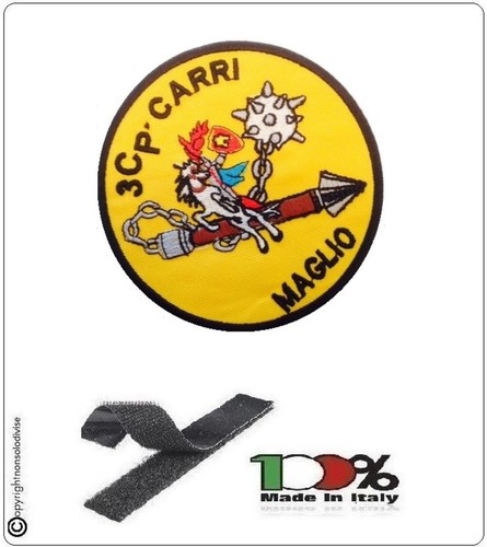 Patch toppa ricamata - patch, con