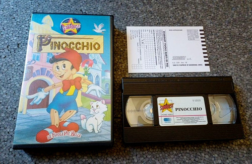 Pinocchio vhs stardust vintage - stardust,