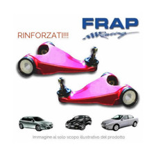 KIT 2 BRACCI OSCILLANTI SUPERIORI RINFORZATI FRAP ALFA 147 156 GT 2427FR-2428FR