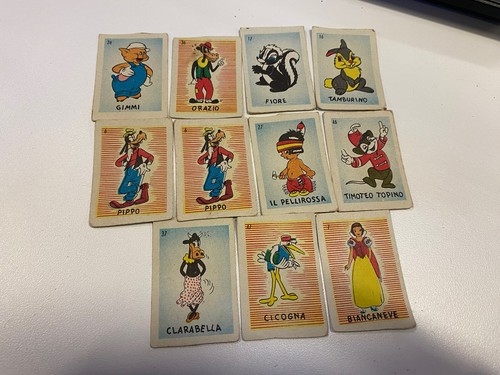 Lotto figurine cartonate - lotto, 11