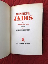 Monsieur jadis par antoine - par,