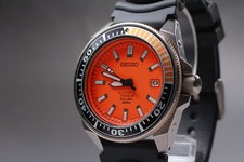 [Ecc+5] SEIKO SCUBA SAMURAI ARANCIONE 7S25-00D0 SBDA005 AT dal GIAPPONE W851