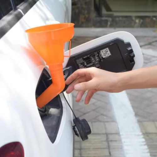 Car funnel for gasoline engine - car,