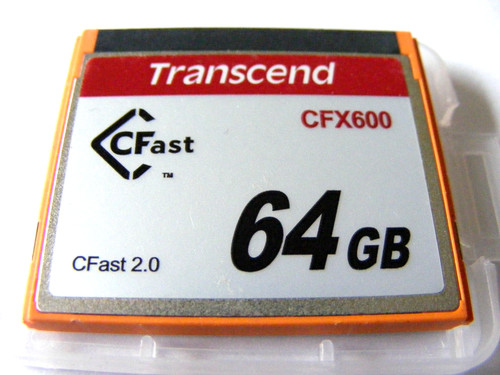 64gb cfast card - 2.0, cfx600